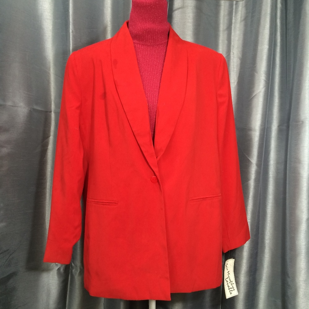 NEW Red Blazer